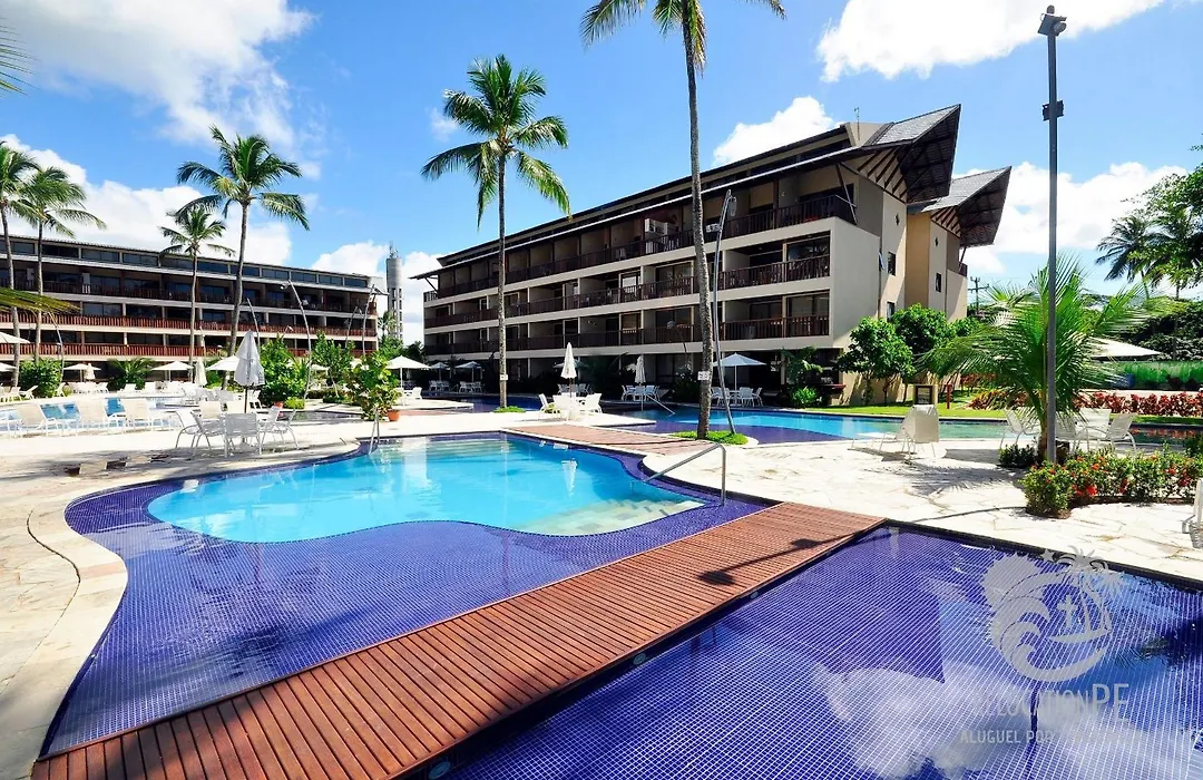 Flat em condomínio Pé na areia em Muro Alto | Nannai Residence 201-1