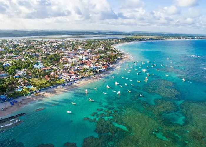 Flat Em Porto De Galinhas A 50 Metros Do Mar Apartamento